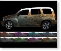 vehicle vinyl wrap Foggy Canyon 2