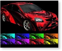 vehicle vinyl wrap Plasma Ovals