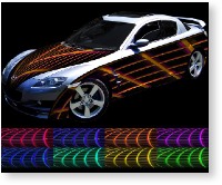 vehicle vinyl wrap Turbine